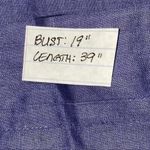 Sundance Women’s Size XS Blue w Mint Green Embroidered Smocked Front Linen Dress Photo 7