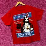 Happy Birthday Jesus Christmas Tshirt size XL Photo 0