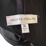 Dress the Population  - Emilia One-Shoulder Sequin Midi Dress Black XL Photo 6