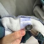 Vermont Country Terry Plaid Fleece Cardigan Sweater Plush Cozy Top Jacket Size M Green Size M Photo 8