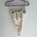 Victoria's Secret Vintage Victoria’s Secret Lace Bodysuit 34B – Made in USA Ivory NWT Photo 2