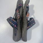 Skechers  Sandals Women 10 Blue Outdoor Lifestyle Reggae Toe Strap Gorp H… Photo 4