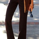 Loft #119  Coco Brown Trousers Photo 0
