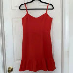 Dress the Population  Mira Poppy Mini Dress Orange Size M Photo 1