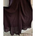 Michaelangelo  Burgandy Formal Party Elegant Drape Neck V-neck Back Size 6 Photo 3