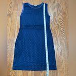 Abbeline  Navy Textured Mini Dress Photo 1