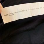 ZARA  Black Long Sleeve‎ Button Front Blouse Women’s Medium Boho Ruffle Shoulder Photo 5