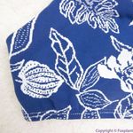 NEW Seea x Free People Georgia Gaia bikini top navy floral, XS Blue Photo 5