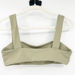 Tan + Lines by Sivan Ayla Womens Beach St. John Wide Strap‎ Swim Bikini Top M Green Size M Photo 4