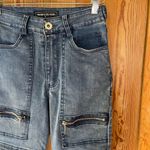 Maniere De Voir ✨ ✨ Super Stretch Moto Style Skinny Jeans ~ Size 6 💛🍄 Photo 2