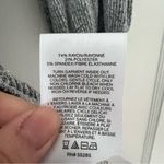 Loft  Grey Cable Knit Open Cascade Sweater Vest XS/S EUC Photo 4