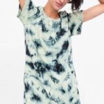 ZARA NWT  Tie Dye The Batik Top Dress Bloggers Fav Green Photo 3