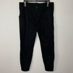 Spyder Black Web Leggings XXL Activewear Athleisure Pockets Logo Pull On Casual Photo 3