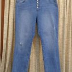 Kut From The Kloth Reese Ankle Straight Leg Jean With Exposed Buttons Photo 0