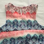 Lila Rose Lily Rose Sleeveless Dress Crochet Top Fully Lined Size Medium Photo 6