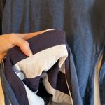 Lululemon  10 Every Yogi Reversible Long Sleeve Stripe Blue and White Shirt Photo 7