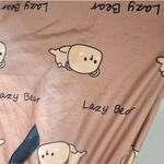 Womens lazy bear sleep shorts large NIP Brown Photo 1