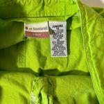 No Boundaries Vintage 2000s Y2K  Neon Green Capri Pants Retro Sz M VTG Nobo‎ Photo 2