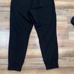 DKNY  Black Jogger Pants with Zipper Detail Photo 7