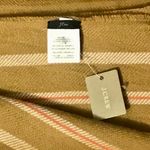 J.Crew Italian Brushed Wool Scarf In Stripe NWT Photo 2