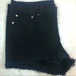 Forever 21 Black Cut Off Jean Shorts Photo 0