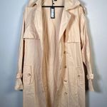 Pretty Little Thing [NEW]  Stone Belted Trench Coat Photo 1