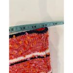 Ann Taylor Boucle Knit Midi Straight Striped Skirt NWT Sz M Stretchy Cotton Pink Photo 7