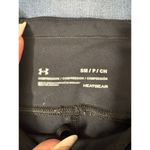 Under Armour  HeatGear Black Compression Leggings Women’s Small UA Logo Photo 3