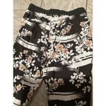 Elevenses  Anthropologie Women's Wildflower Joggers in Black Size M Elastic Waist Photo 4
