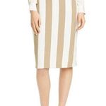 Club Monaco  Striped Pencil Skirt Size XS Photo 0