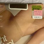 Vintage JCPenney Light Control Top Nude Sheer Pantyhose Size B Reinforced Toe Brown Photo 3