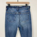 We The Free  Free People Stella Rip Repair Button Fly Skinny Jeans Denim Size 27 Photo 6