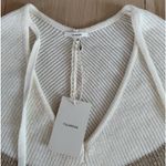 Tularosa Amada Poncho Tonal Stripe Wool Pullover Sweater Size XS NWT Photo 2