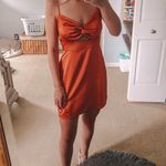 Blush Orange Dress Photo 0