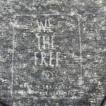 Free People We The Free Madrid Grey Mock Neck Top | Size Medium Photo 5