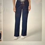 WonderWink Wink Scrubs WonderWORK Flare Leg Scrub Pants Navy Photo 3