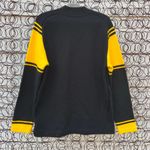 Vintage Wichita State Shockers Varsity Cheerleader Embroidered Ringer Sweater Black Size M Photo 2