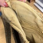 Vintage Purse Multicolored Tweed Faux Leather Handbag Shoulder Bag Brown Photo 6