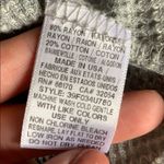 Free People grey waffle knit oversized top! Photo 4