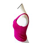 NWOT House Of Harlow X Revolve 1960 One Shoulder Ribbed Stretch Crop Top Pink Photo 2