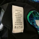 Swimsuits for All Swim Dress One Piece Molded Cups Palm Floral Navy Aqua Blue 24 Photo 4