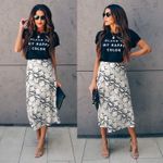 VICI  Black is my Happy Color Graphic Tee Photo 3