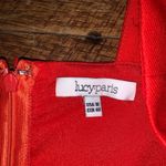 Lucy Paris  cherry red square neck night out M mini dress Photo 1