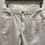 Gap the girlfriend jean optic white sz 28/6R Photo 3