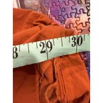 Nike  Women's Orange Nylon Drawstring Waist Wide Leg Track Pants Size XS Photo 7