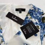 Lulus NWT  French Countryside Blue White Floral Hi Low Sleeveless Dress MEDIUM Photo 11