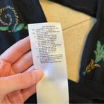 Etro Wool Silk Puff Sleeve Bateau Neck Printed Women’s Sweater Size 42/M Black Size M Photo 5