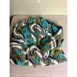 carole little Women 100% Silk Quilted Jacket Sz. Lrg Geometric Print Jacket Photo 2