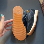 Vans Men's Black Orange UltraCush Suede Athletic Trainer Sneaker sz 7 minimalist Photo 7