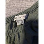 American Eagle  One Shoulder Jumpsuit Linen Blend Olive Green XS Romper Photo 3